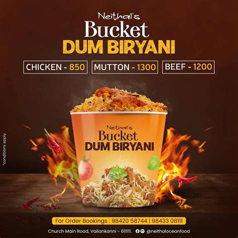 Menu at Neithal ocean food Restaurant, Velankanni