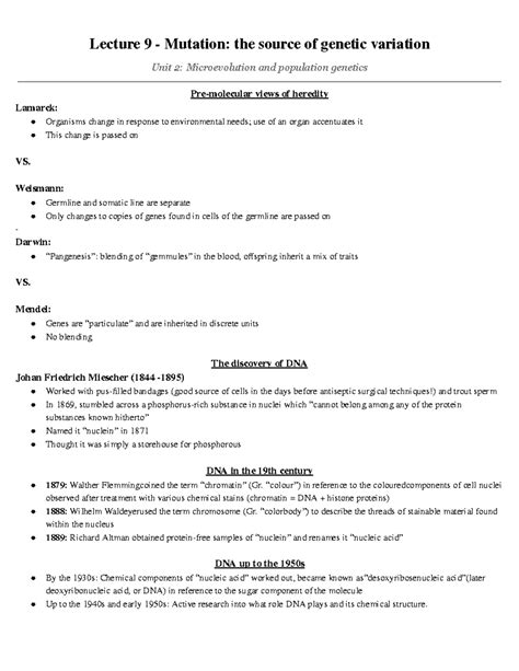 Image result for Mutation as a Source of Variation