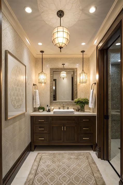 22+ Stylish Small Powder Room Ideas