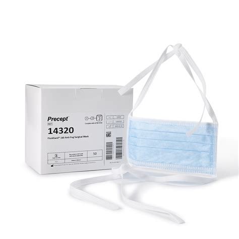 Aspen Surgical Products 14320 - Surgical Mask Precept® FluidGard® 160 ...