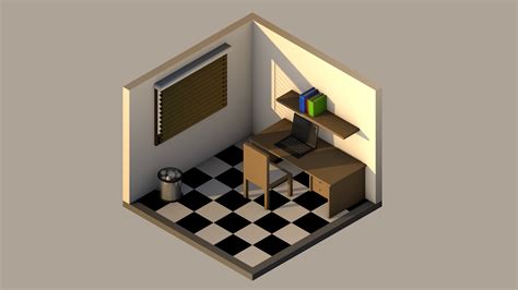 C4D小房间|三维|建筑/空间|YMTHAHAHA - 原创作品 - 站酷 (ZCOOL)