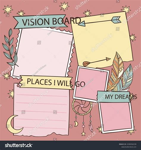 Vision Board Drawing 的图像结果