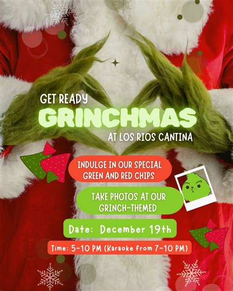 Grinchmas at Los Rios Cantina, 440 Vision Drive STE C001, Cumming, GA ...