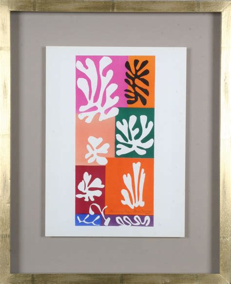 Henri Matisse Cut Outs