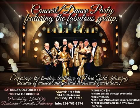 A Trip Down Memory Lane with the Fabulous "PURE GOLD", Slovak C U Club ...