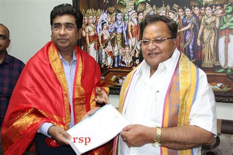 TTD Chairman met Sout Central Railway GM - rspnetwork.in