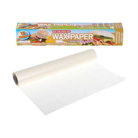 Disposable Wax Paper Roll 30cmx15cm