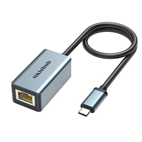 USB C to Ethernet Adapter, USB Type C to RJ45 Gigabit Ethernet Adapter ...