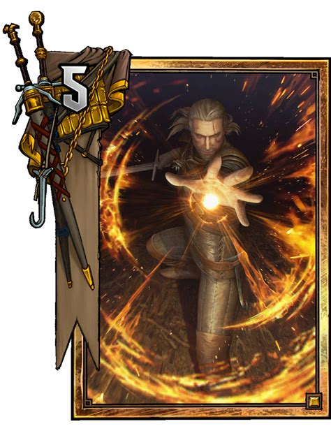 Geralt Gwent Card