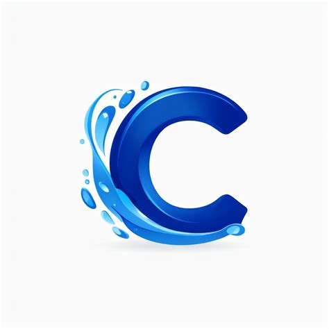 Modern Abstract Dark Blue 'C' Logo Design - Playground