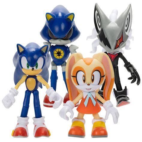Sonic the Hedgehog 4-Inch Action Figures with Accessory Wave 13 Case of 6