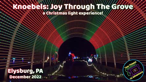 Knoebels: Joy Through The Grove | Elysburg, PA | December 2022 - YouTube