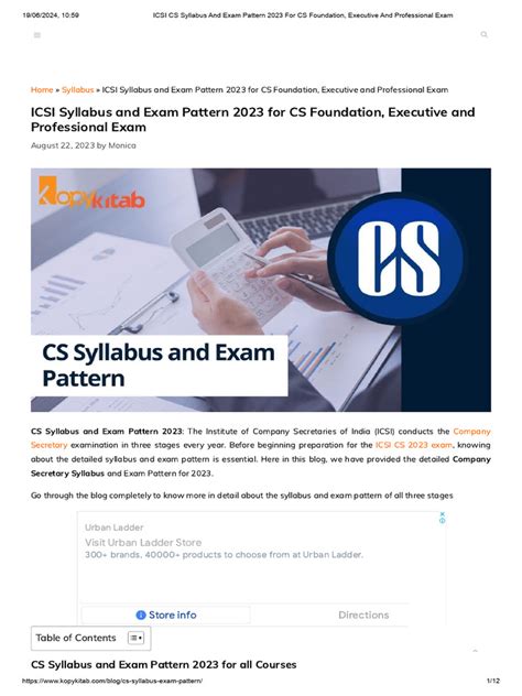 Image result for CS Foundation Exam Pattern