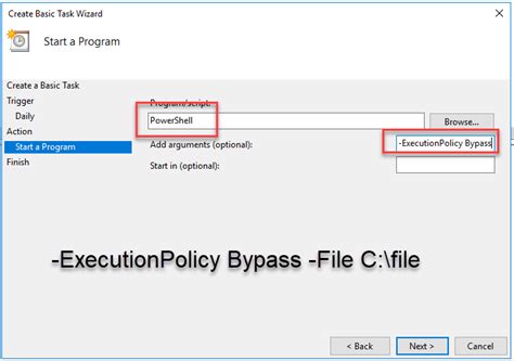 Image result for Task Scheduler PowerShell Bypass