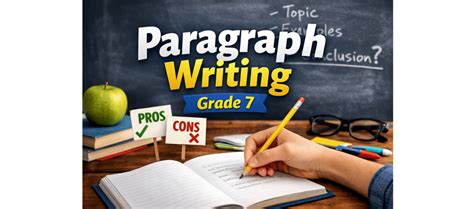 Class 7 Paragraph Writing Worksheet Step-by-Step Practice