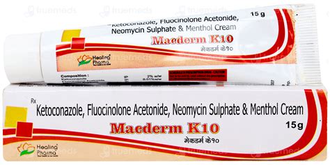 Macderm K10 Cream 15 Gm - Uses, Side Effects, Dosage, Price | Truemeds