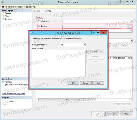 Restore Database SQL 2014 的图像结果