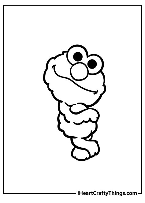 Printable Elmo Coloring Pages (Updated 2023)