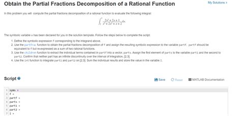 Image result for Long Partial Fractions MATLAB