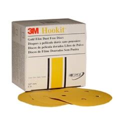 3M™ Hookit™ Gold Disc D/F 216U, 01073, 6 in, P400A, 100 discs per box ...