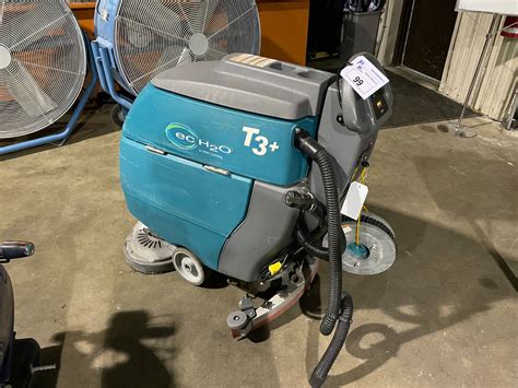TENNANT T3+ EC H20 INDUSTRIAL WALK BEHIND FLOOR CLEANER WITH KEY