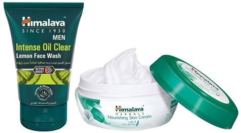 Himalaya MEN Intense Oil Clear Lemon Face Wash, 100ml & Himalaya ...
