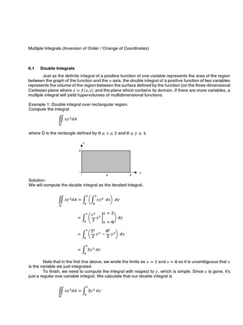Image result for John Tutorial Multiple Integrals