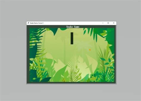 Python Turtle Snake Game 的图像结果