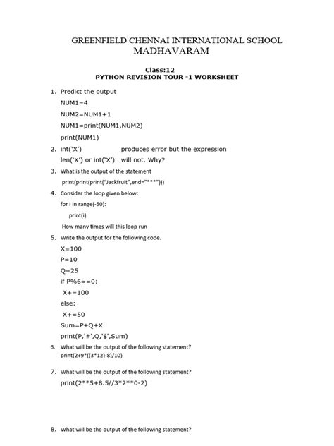 Image result for Python Introduction Worksheet