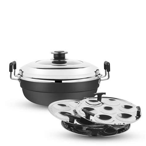 Garuda Multi Kadai Induction Bottom with Glass Lid – Garuda Overseas