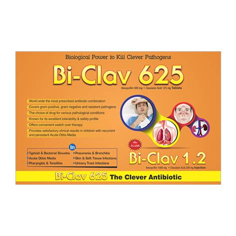 BI-CLAV LB 625 Tablets Zoic Lifesciences