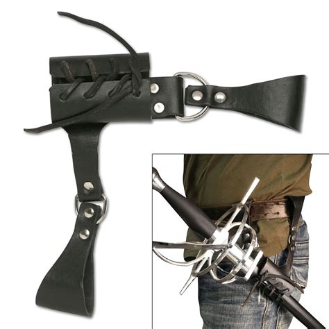 Buy Leather Medieval Frog Belt Hanger Rapier Renaissance by Ace Martial ...
