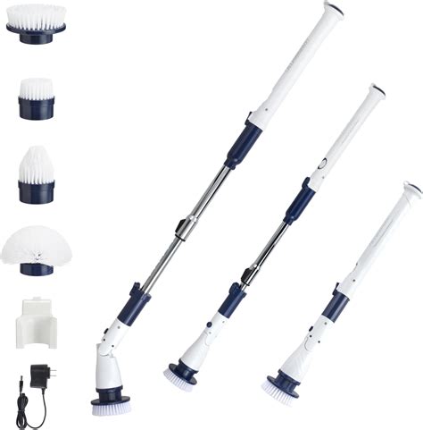 Amazon.com: Casabella Power Spin Scrubber, Extendable to 47.5 ...