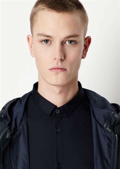 Essentials Slim Fit Navy Shirt