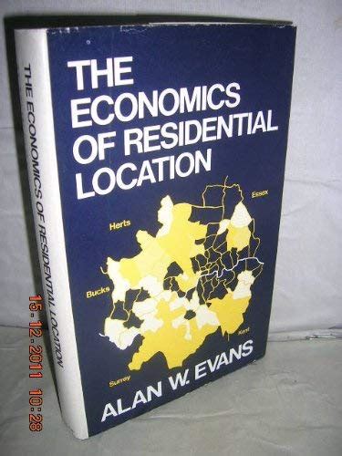 Buy Economics of Residential Location Book Online at Low Prices in ...