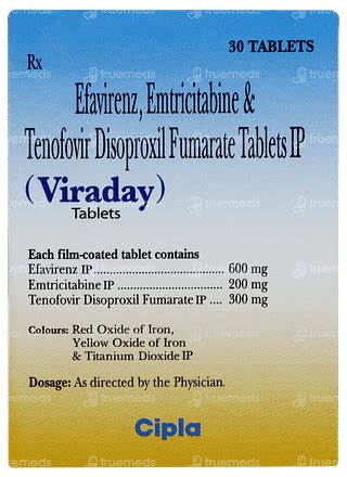 Viraday 200/300/600 MG | Order Viraday 200/300/600 MG Tablet Online at ...