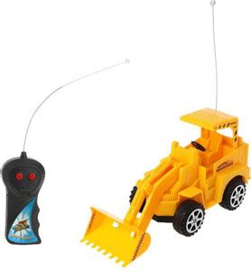 BM Wireless Remote Control Battery Operated JCB Crane Truck Toy ...
