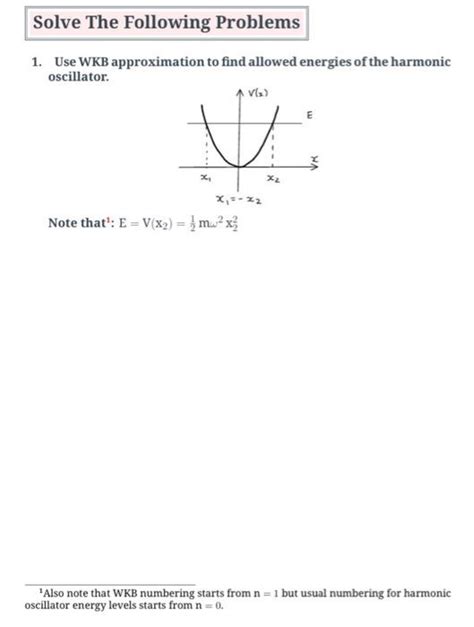 Image result for WKB Approximation
