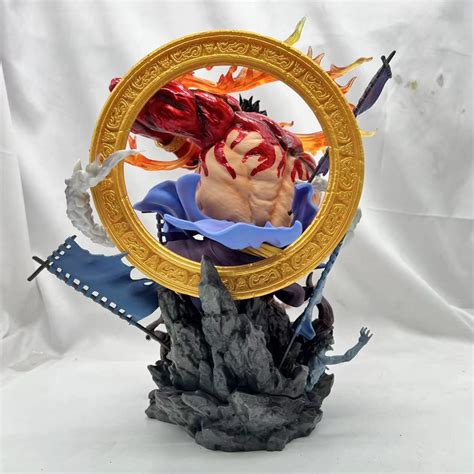 Buy Anime One Piece Figure Ventus Studio Luffy Gear 4th Zoro Statue ...