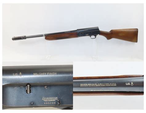 WWII U.S. Marked Remington Model 11 Semi Automatic Shotgun 3.13 C ...