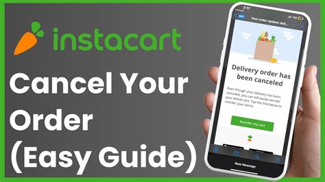 How to Cancel an Instacart Order ! - YouTube