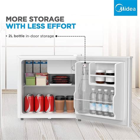 Midea Hs-65L Single Door Refrigerator (65L, White) Buy, Best Price in UAE, Dubai, Abu Dhabi, Sharjah