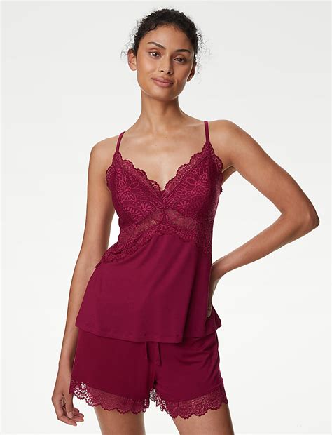 Buy Body Soft™ Lace Detail Cami Top at Marks & Spencer