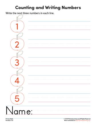 Image result for Practise Number Writing EYFS