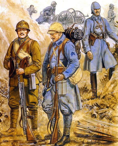 French troops at the Battle of Verdun World War One, Second World ...