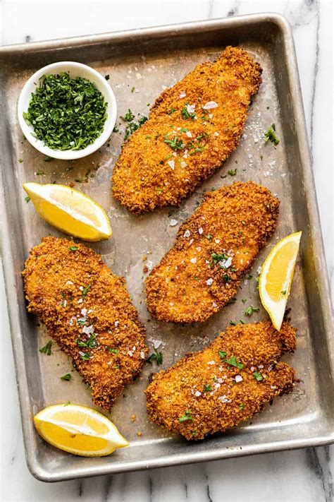 Panko Oven Fried Chicken Recipe