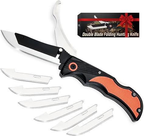 Lancergear Hunting Knife, Skinning Knife, Outdoor Pocket knives with ...