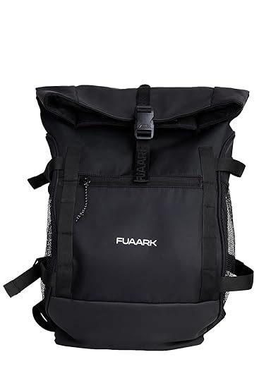 Buy FUAARK Core Daily Travel & Sports Modern Bagpack, Black, 30L at ...