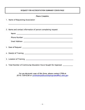 Fillable Online tos ohio CPIM Accreditation Guidelines for Partnering ...