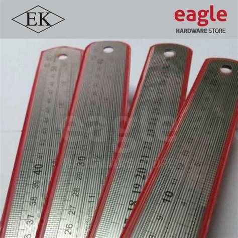 EK 78" / 2000mm Stainless Steel Ruler | Shopee Malaysia